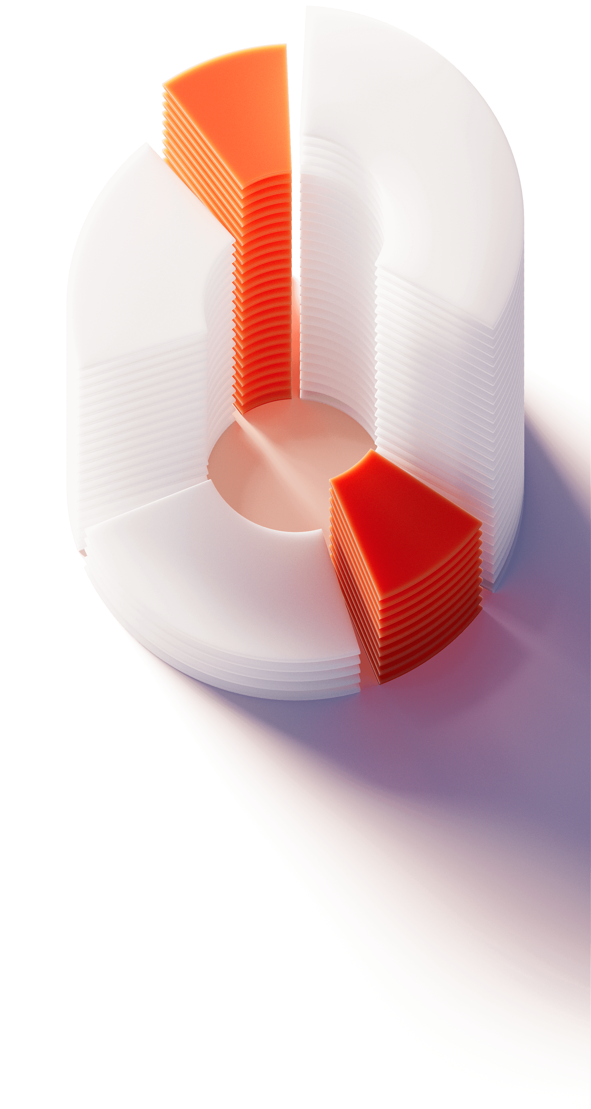 Analytics donut chart