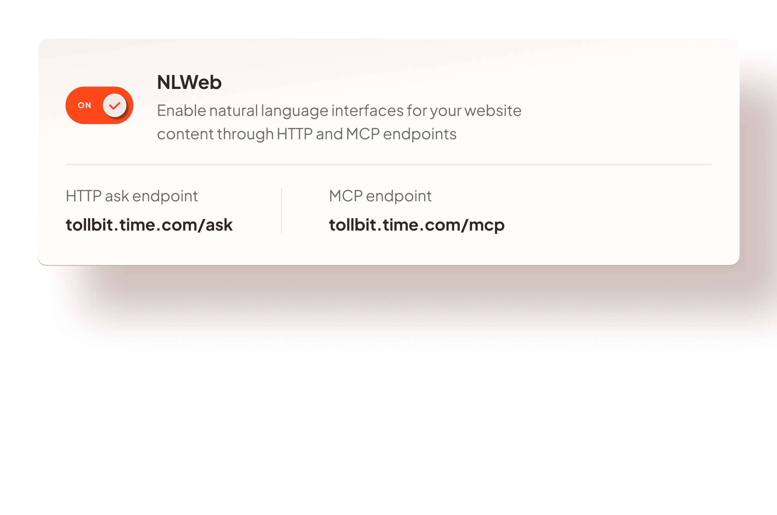 Agent Optimized Sites